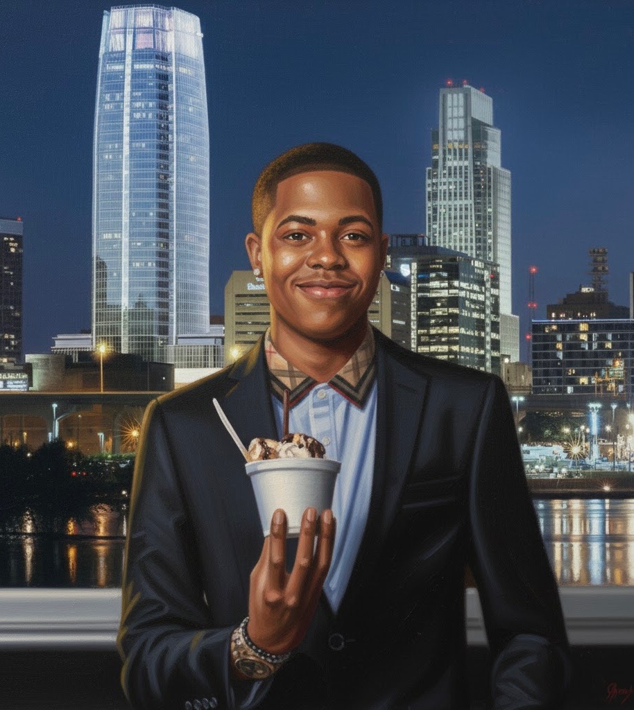 A'Ron Burns (AB), founder of Roll-N-Sweetz and CEO of RNS Corporation